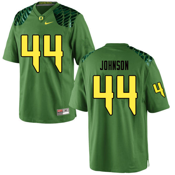 Men #44 D.J. Johnson Oregn Ducks College Football Jerseys Sale-Apple Green - Click Image to Close